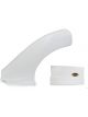 Dominator Racing Fender Complete Driver Side Molded Plastic White Kit