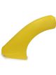 Dominator Racing Fender Driver Side Top Molded Plastic -Yellow