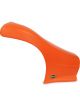 Dominator Racing Fender Passenger Side Molded Plastic Orange
