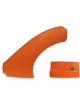 Dominator Racing Fender Complete Driver Side Molded Plastic Orange Kit
