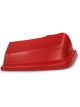 Dominator Racing Nose Driver Side Molded Plastic Red Dirt Late Model