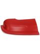 Dominator Racing Nose Passenger Side Molded Plastic Red
