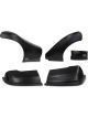 Dominator Racing Nose Complete Fenders Inc Molded Plastic Black Kit