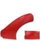 Dominator Racing Fender Complete Driver Side Molded Plastic Red Kit