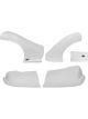 Dominator Racing Nose Complete Fenders Inc Molded Plastic White Kit