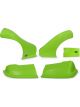 Dominator Racing Nose Complete Fenders Molded Plastic Green Kit