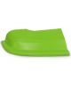 Dominator Racing Nose Passenger Side Molded Plastic Extreme Green