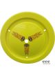Dominator Racing Mud Cover Quick Turn Fasteners Yellow 15