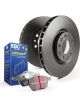 EBC Stage 1 Street Brake Kit Ultimax Brake Pads and RK Rotors
