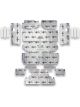 Flatline Full Silver / Black For Convertible GM A-Body 1964-67 Kit