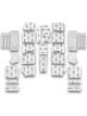 Flatline Full Silver / Black For Ford Mustang 1969-70 Kit