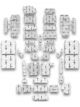 Flatline Full Silver / Black For GM F-Body 1982-92 Kit