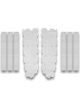 Flatline Doors Silver / Black For Ford Mustang 1964-66 Kit