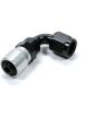 Fragola Hose End Sport 90° 12 AN Hose to 12 AN Female Black