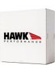 Hawk Rear Brake Rotor Talon Pair And PC Brake Pad Set For Mustang