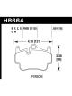 Hawk Talon LTS Rear Cross Drilled Slotted Rotor w/ Brake Pad