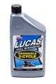 Lucas Oil 2 Stroke Oil Snowmobile Synthetic 1 Litre Bottle Each