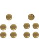Pioneer Brass Expansion Plugs 10pk 1.000 OD .281 Depth 