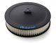 Proform Carburettor Air Cleaner Kit 14in. Dia Blue For Mopar with Emblem Black