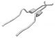 Pypes Performance Exhaust System Header-Back Rear Exit 2-1/2