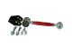 QA1 Trailing Arm Rear Upper Tubular Greaseable Adjustable Polyurethane 