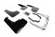 Rally Armor For 2018+ Subaru XV UR Black Mud Flap w/ Grey Logo