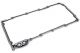 Racing Power Co-Packaged Oil Pan Gasket 1 Piece Steel Core Molded Rubber 