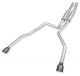 Stainless Works For 2021 Ram TRX Catback w/ Black Chrome Tips