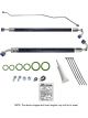 Vintage Air Con Hose Kit Fittings Hoses O-Ring Refrigerant Oil For GM B-Body Kit