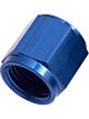 Aeroflow -6AN Aluminium Tube Nut to 3/8 Inch Tube Blue