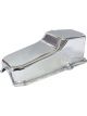 Aeroflow 5L Oil Pan For SB Chev R/H Dipstick, 2-Piece Seal Chrome
