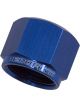 Aeroflow AN Flare Cap -20AN Blue