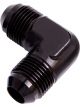 Aeroflow 90 Degree Male Flare Union -3AN Black