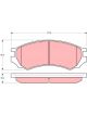 TRW DTEC Brake Pads