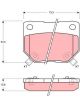 TRW DTEC Brake Pads