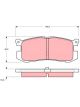 TRW DTEC Brake Pads
