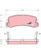 TRW DTEC Brake Pads