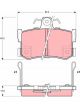 TRW Brake Pads