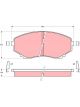 TRW DTEC Brake Pads