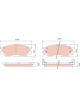 TRW DTEC Brake Pads