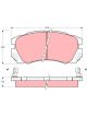 TRW DTEC Brake Pads