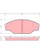 TRW DTEC Brake Pads