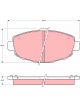 TRW Brake Pads