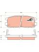 TRW DTEC Brake Pads