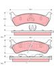 TRW DTEC Brake Pads