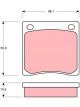 TRW DTEC Brake Pads