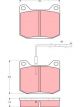 TRW Brake Pads