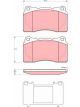 TRW Brake Pads