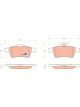 TRW DTEC Brake Pads