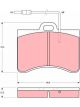 TRW Brake Pads